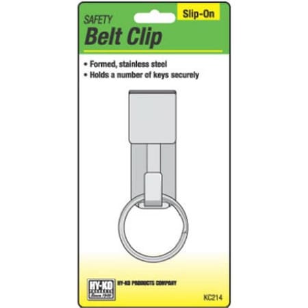 Hy-Ko Products KC214 Stainless Steel Belt Key Chain
